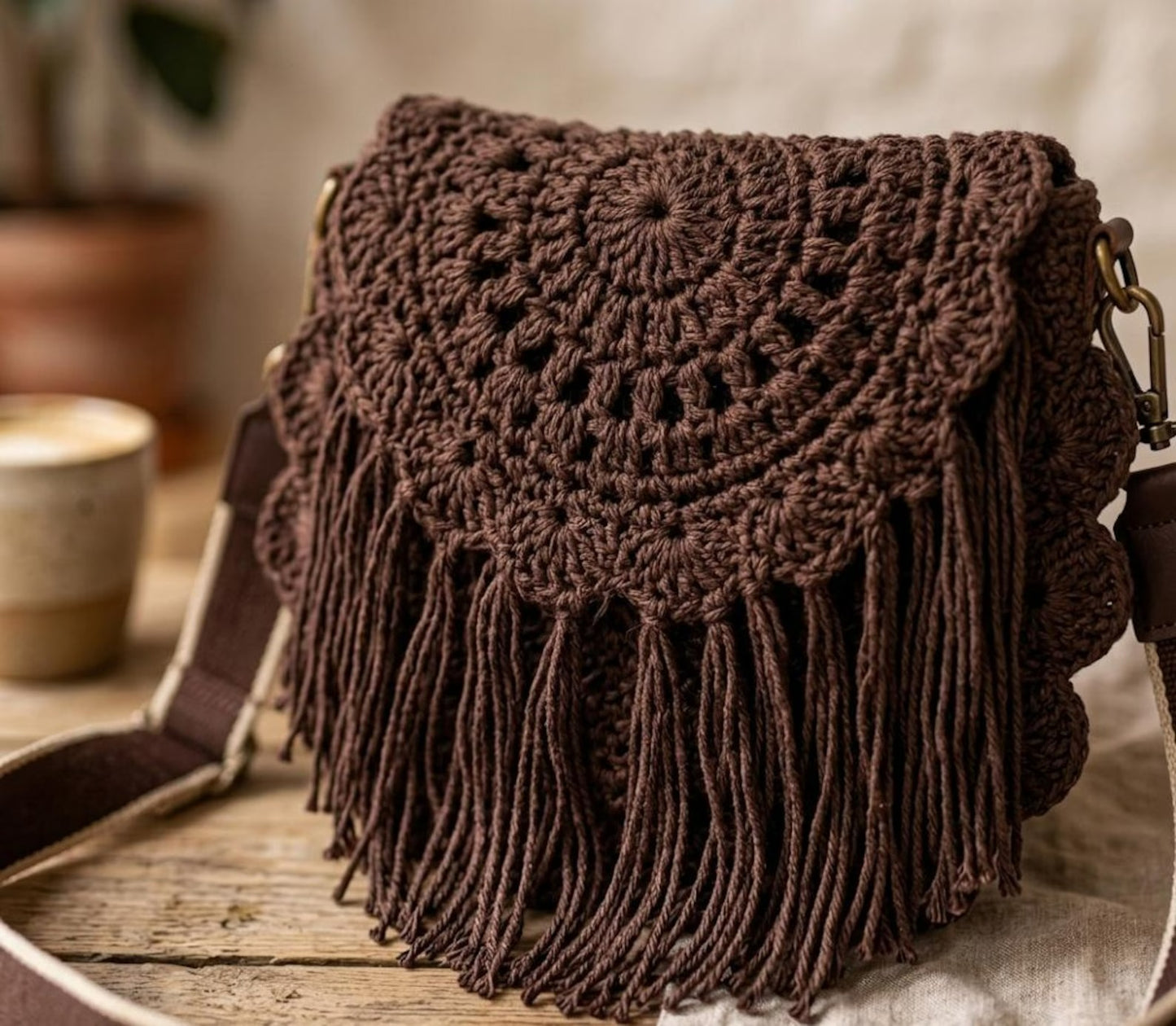 Crossbody Trendy Bag Crochet Pattern