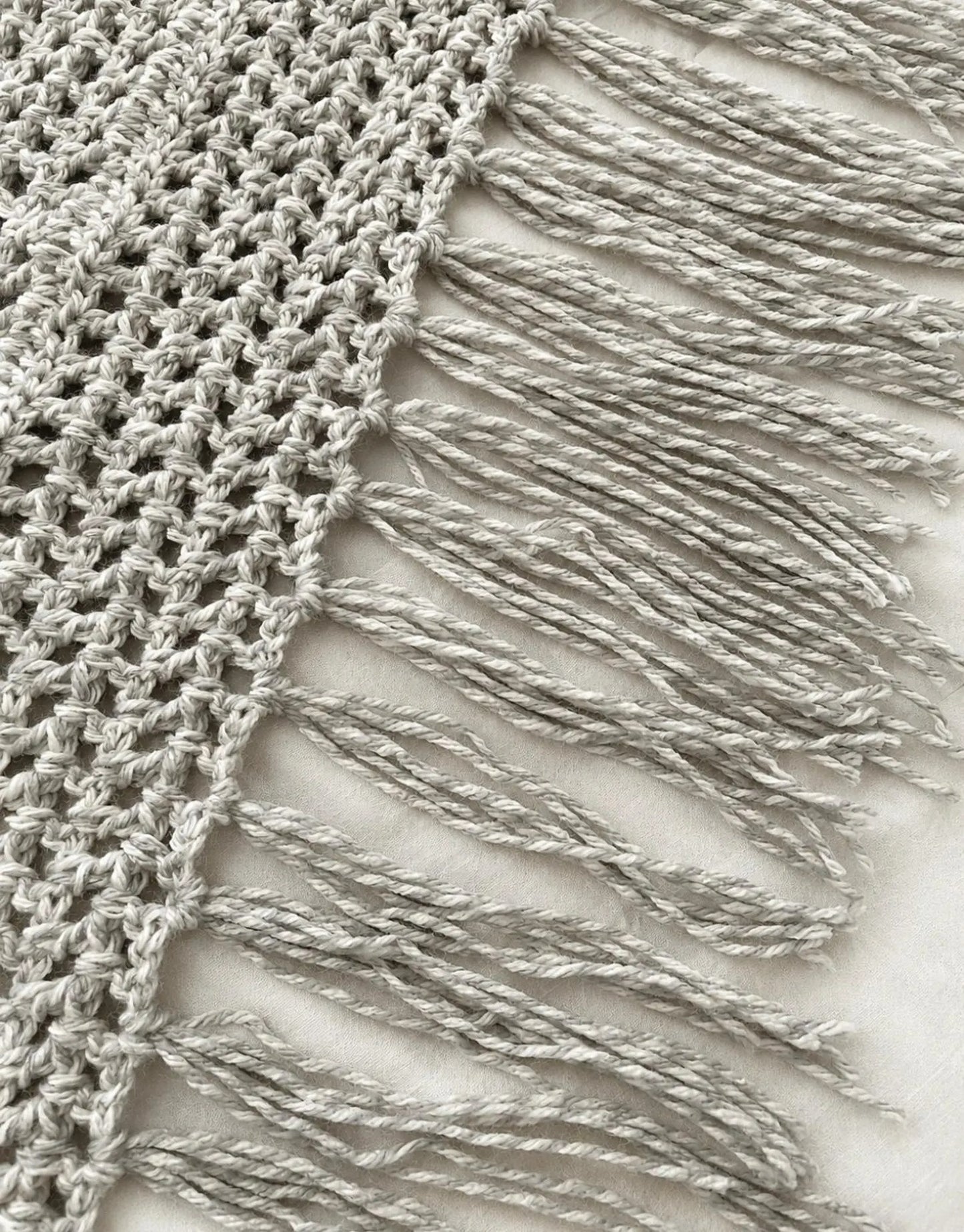 Sunlit Resort Mesh Cover Layer Crochet Pattern