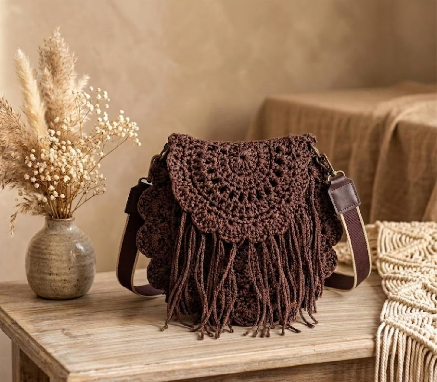 Crossbody Trendy Bag Crochet Pattern