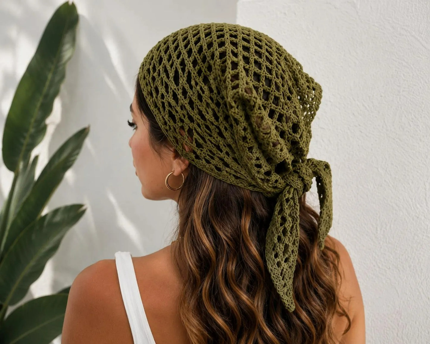 Summer Head Bandana Crochet Pattern