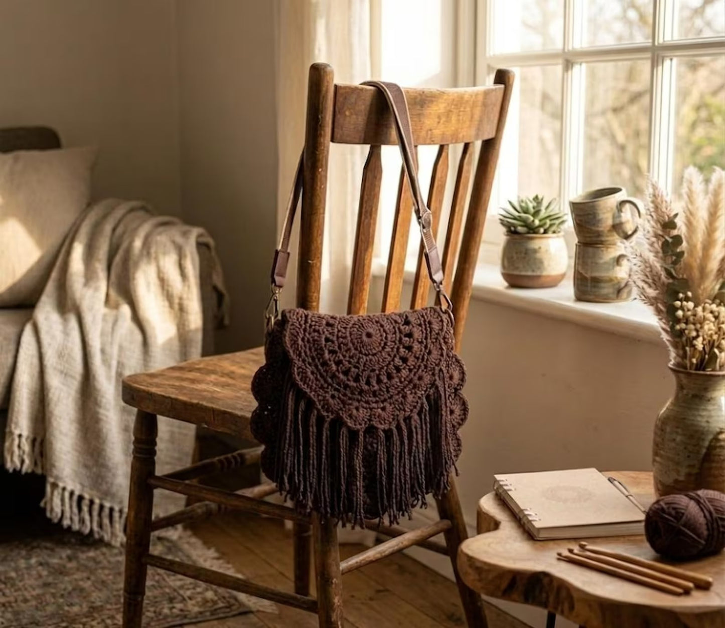 Crossbody Trendy Bag Crochet Pattern