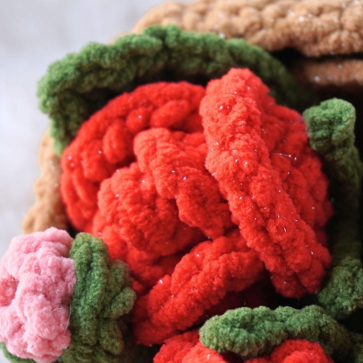 Classic Floral Stem Bundle Intermediate Crochet Pattern