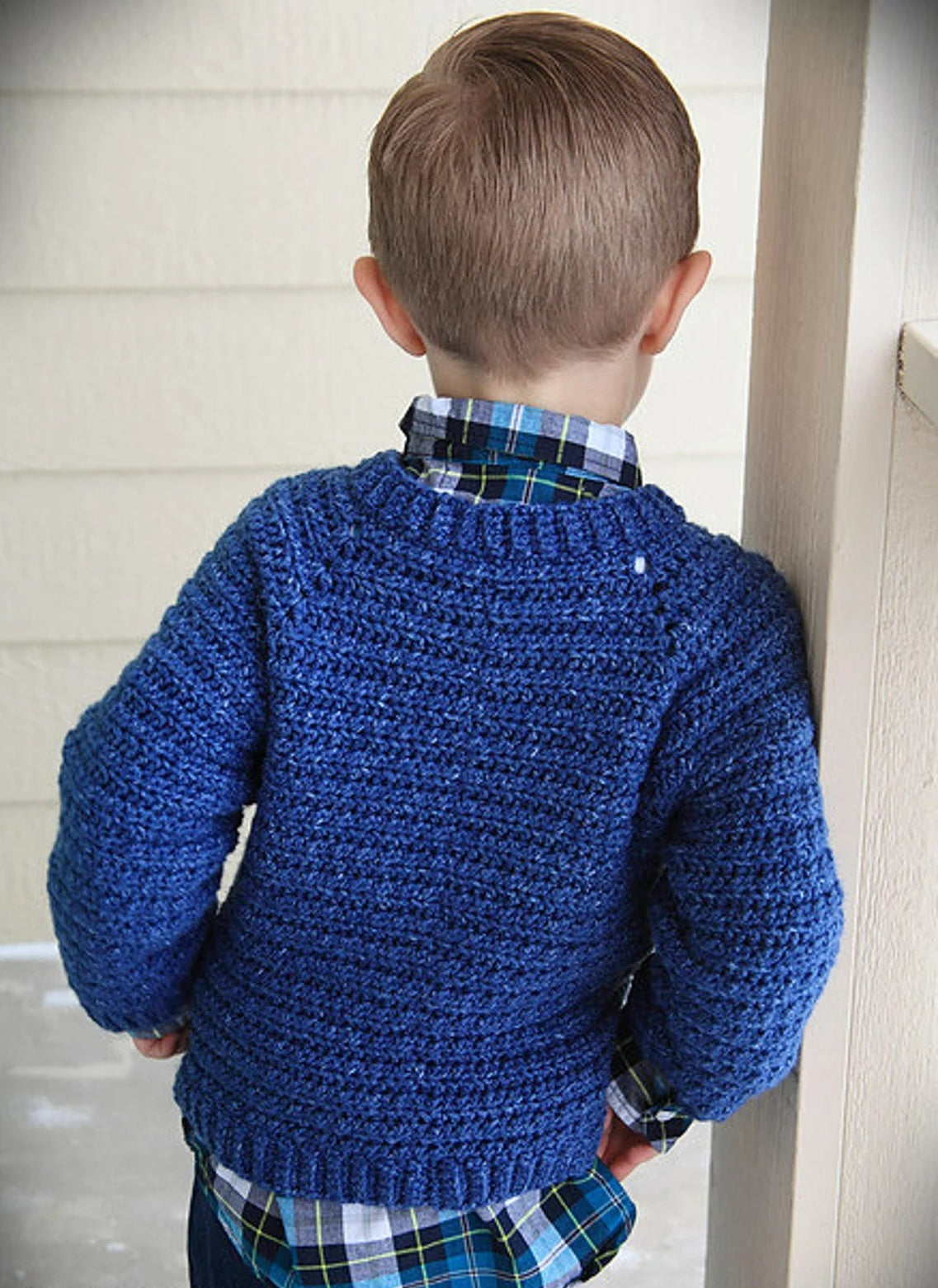 Heritage Raglan Comfort Pullover Crochet Pattern