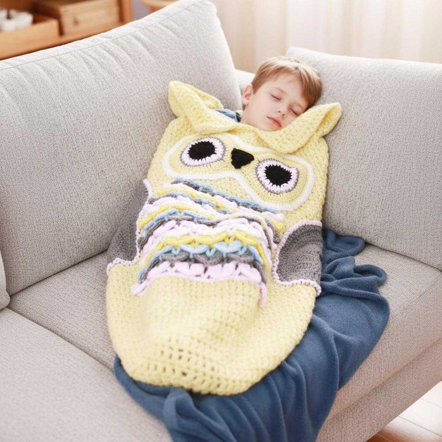 Nightwatch Nest Wrap Crochet Pattern