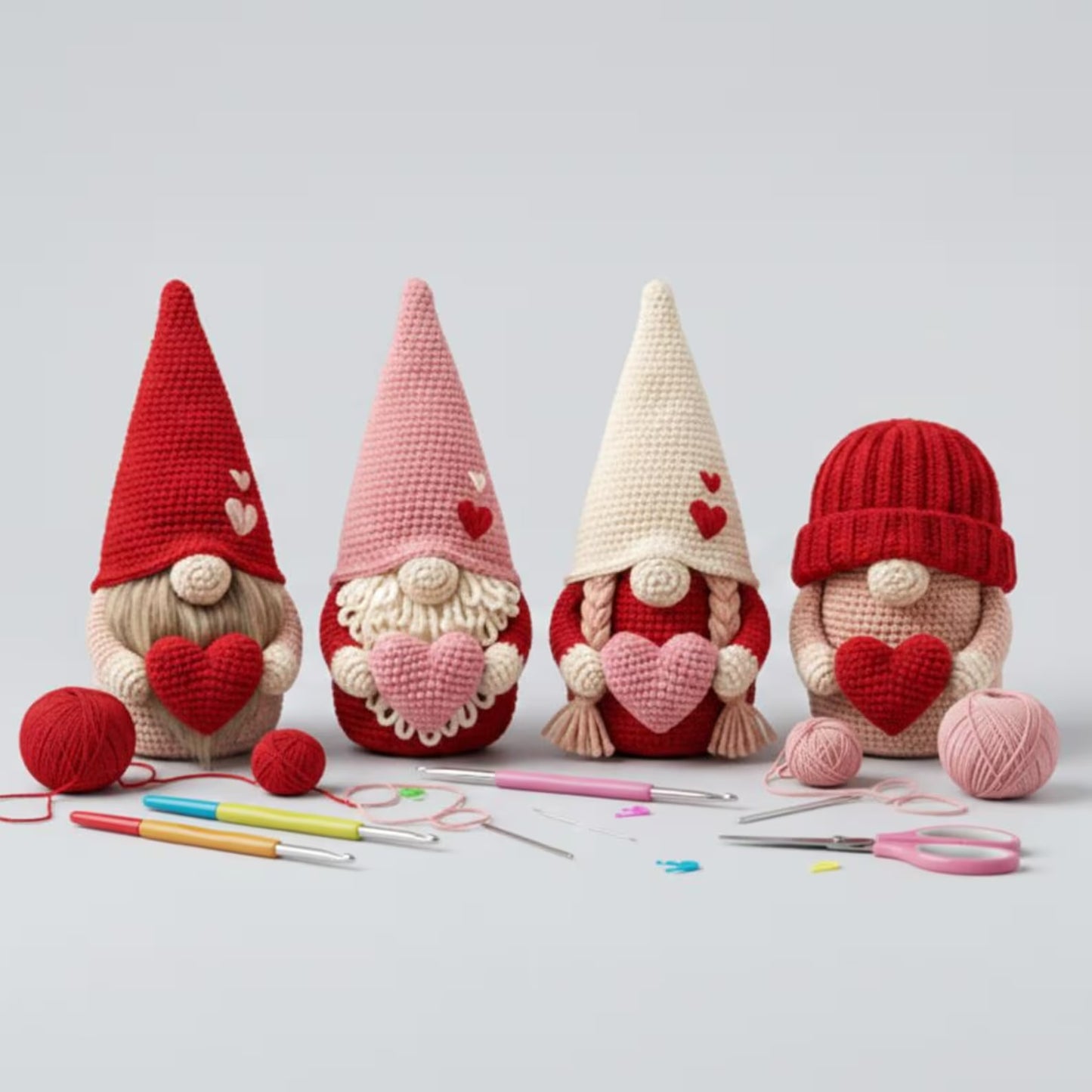 Whimsical Garden Figure Amigurumi Crochet Pattern