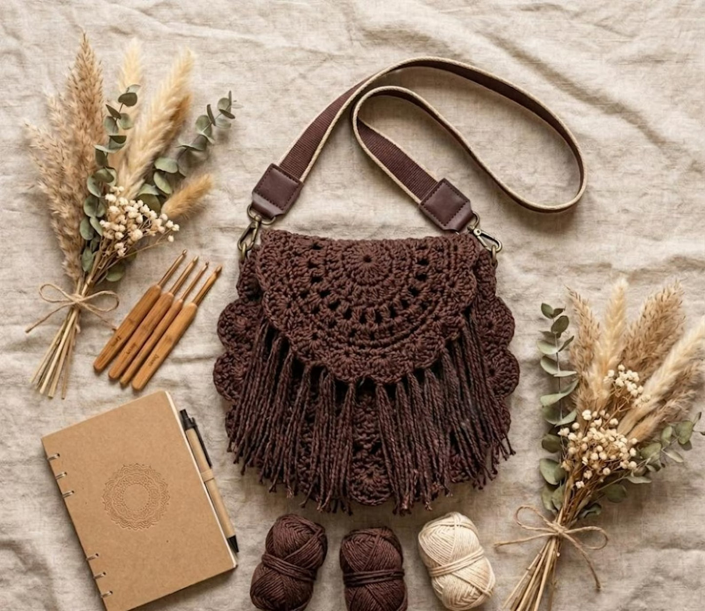 Crossbody Trendy Bag Crochet Pattern