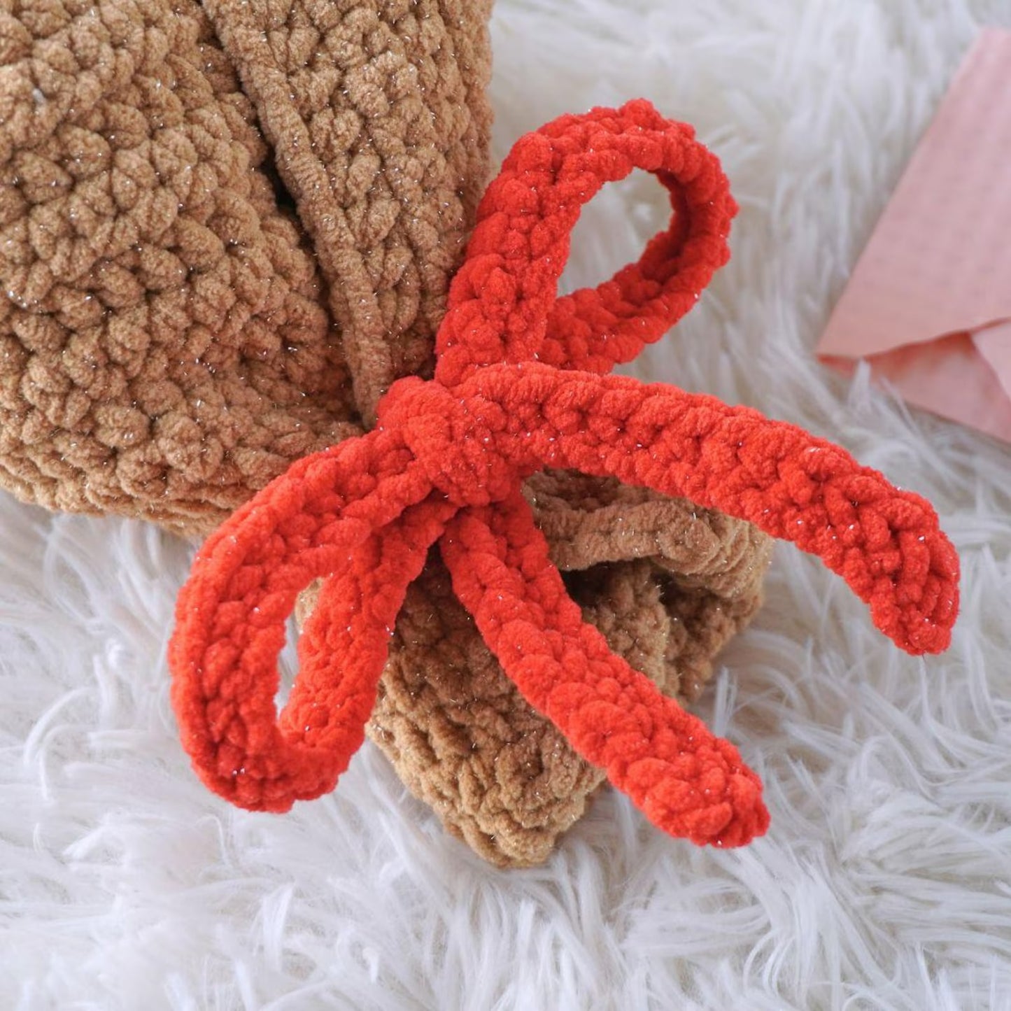 Classic Floral Stem Bundle Intermediate Crochet Pattern