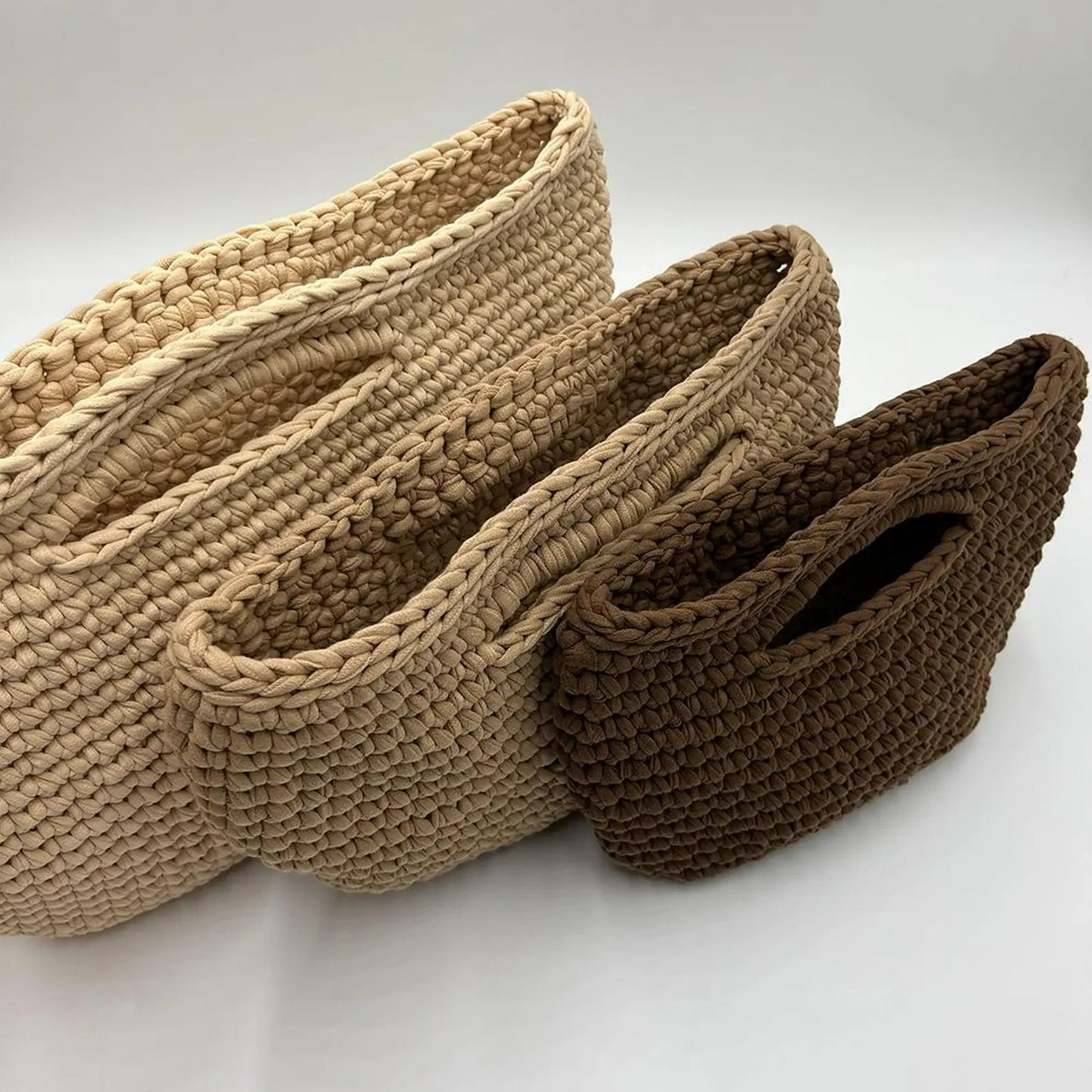 Multisize Trendy Clutch Hand Bag Crochet Pattern