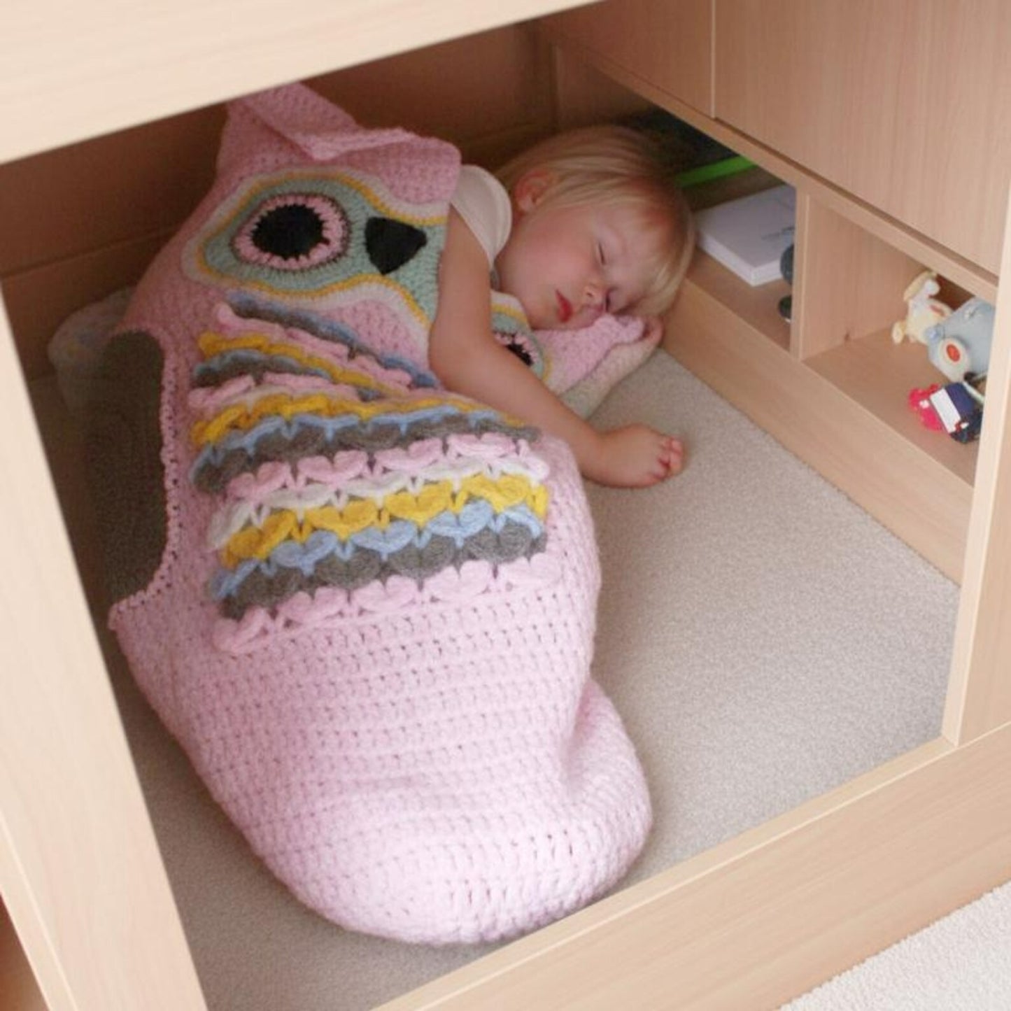 Nightwatch Nest Wrap Crochet Pattern