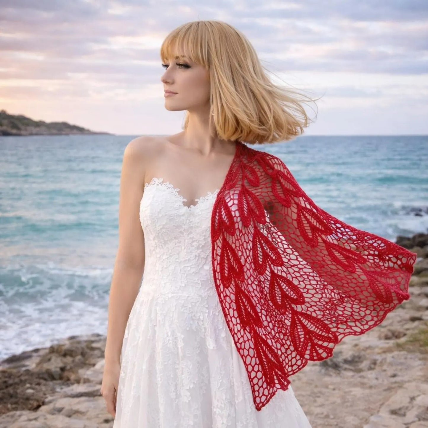 Breezy Coastal Wrap Layer Crochet Pattern
