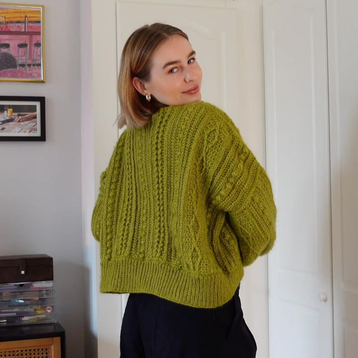 Textured Everyday Cardigan Crochet Pattern