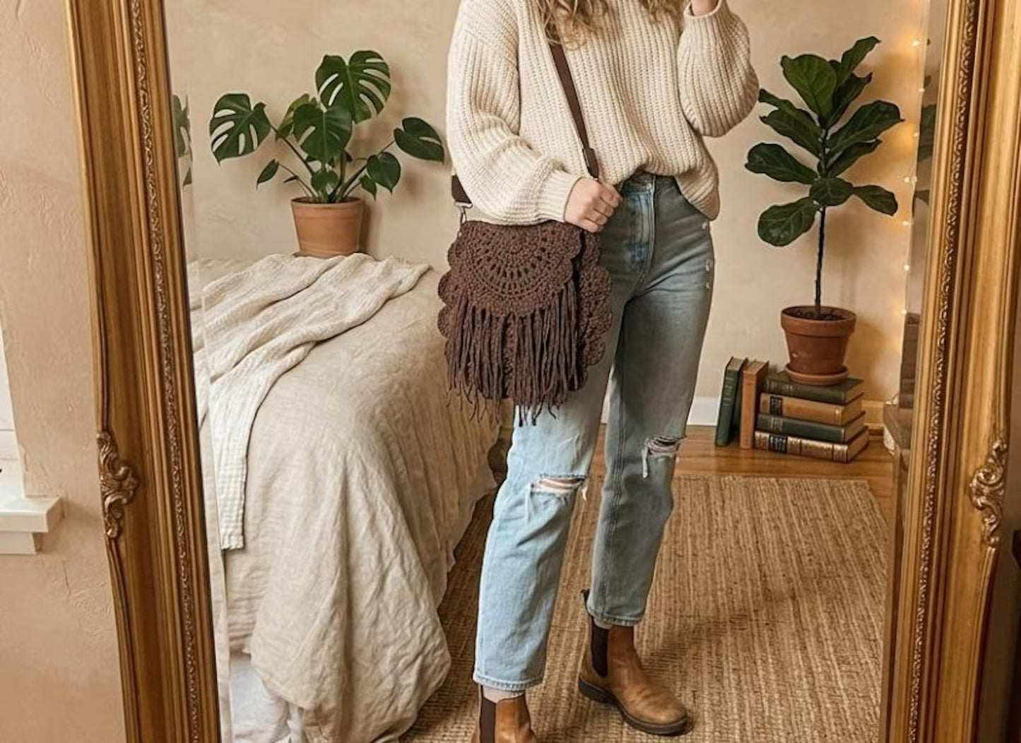 Crossbody Trendy Bag Crochet Pattern