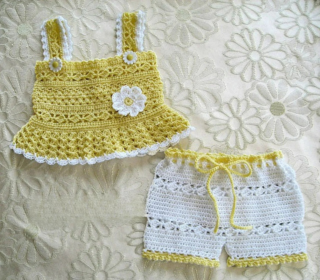 Bloom Petal Baby Coordinate Crochet Pattern