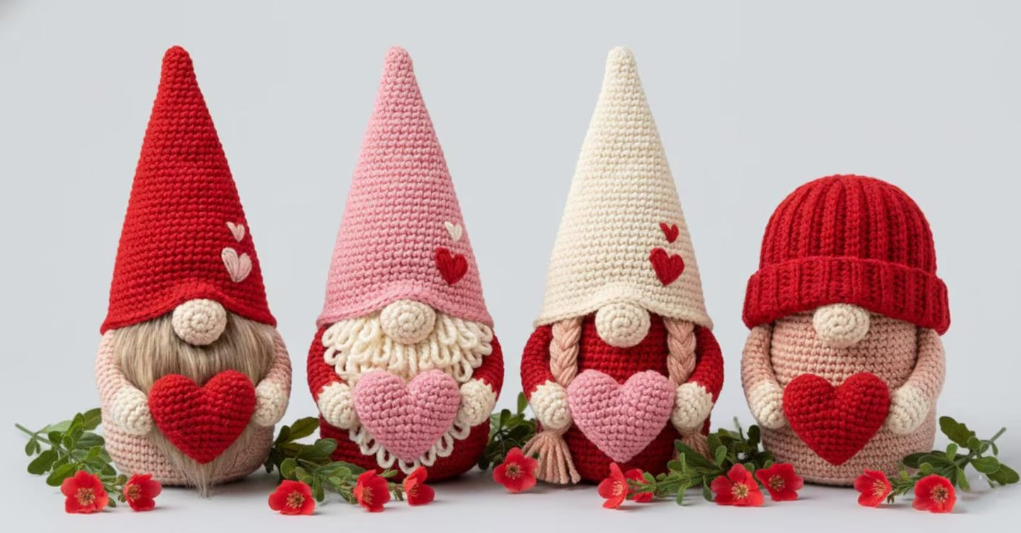 Whimsical Garden Figure Amigurumi Crochet Pattern
