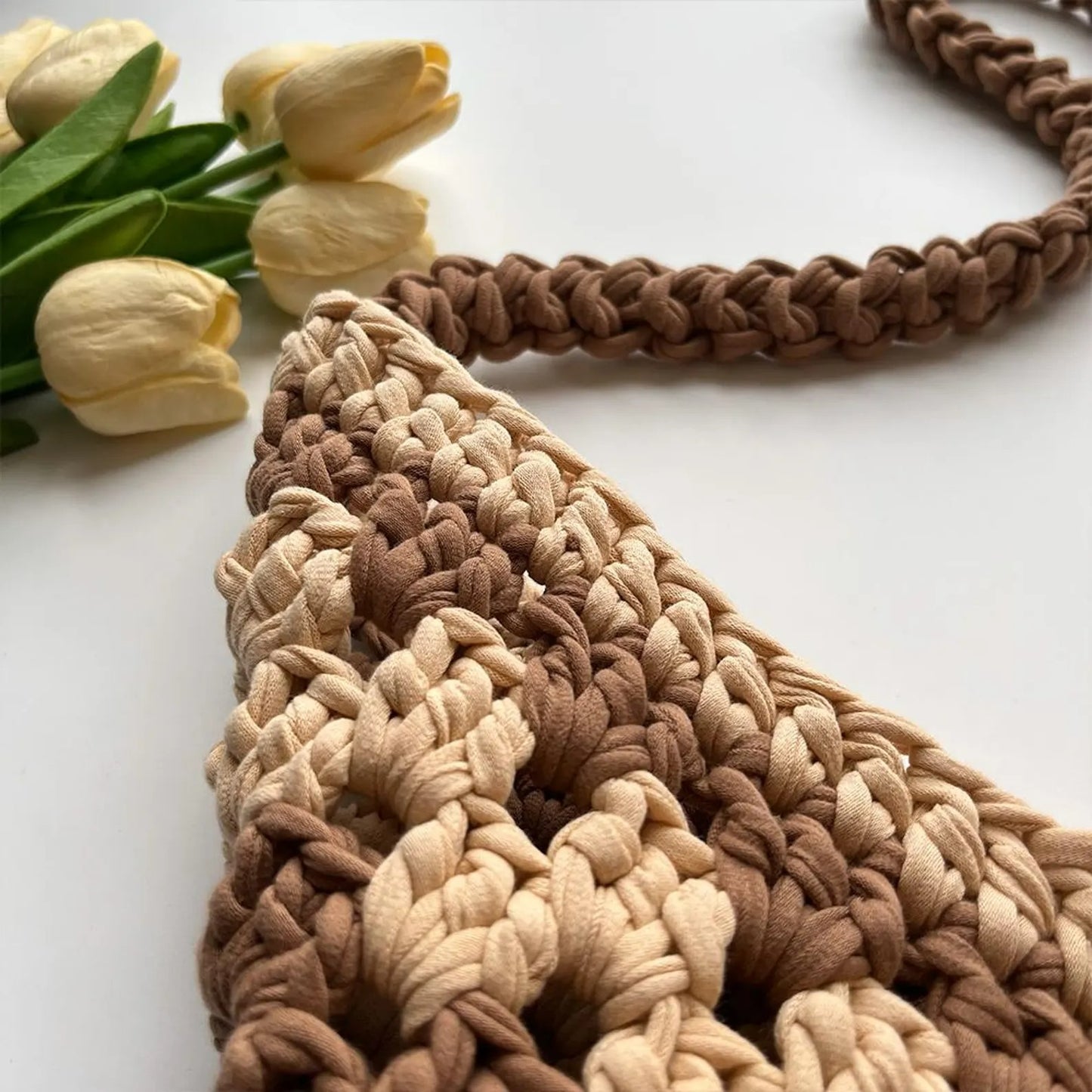 Super Easy Classy Envelope Type Granny Bag Crochet Pattern