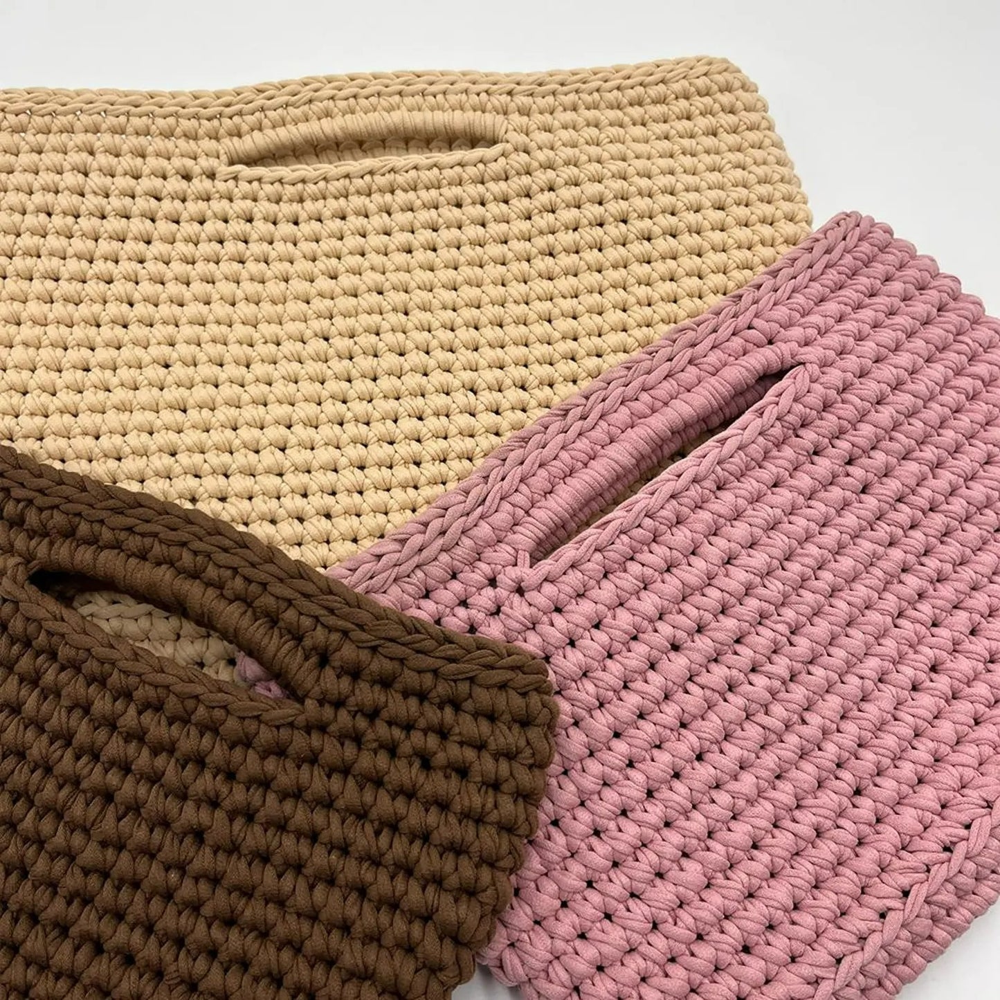 Multisize Trendy Clutch Hand Bag Crochet Pattern