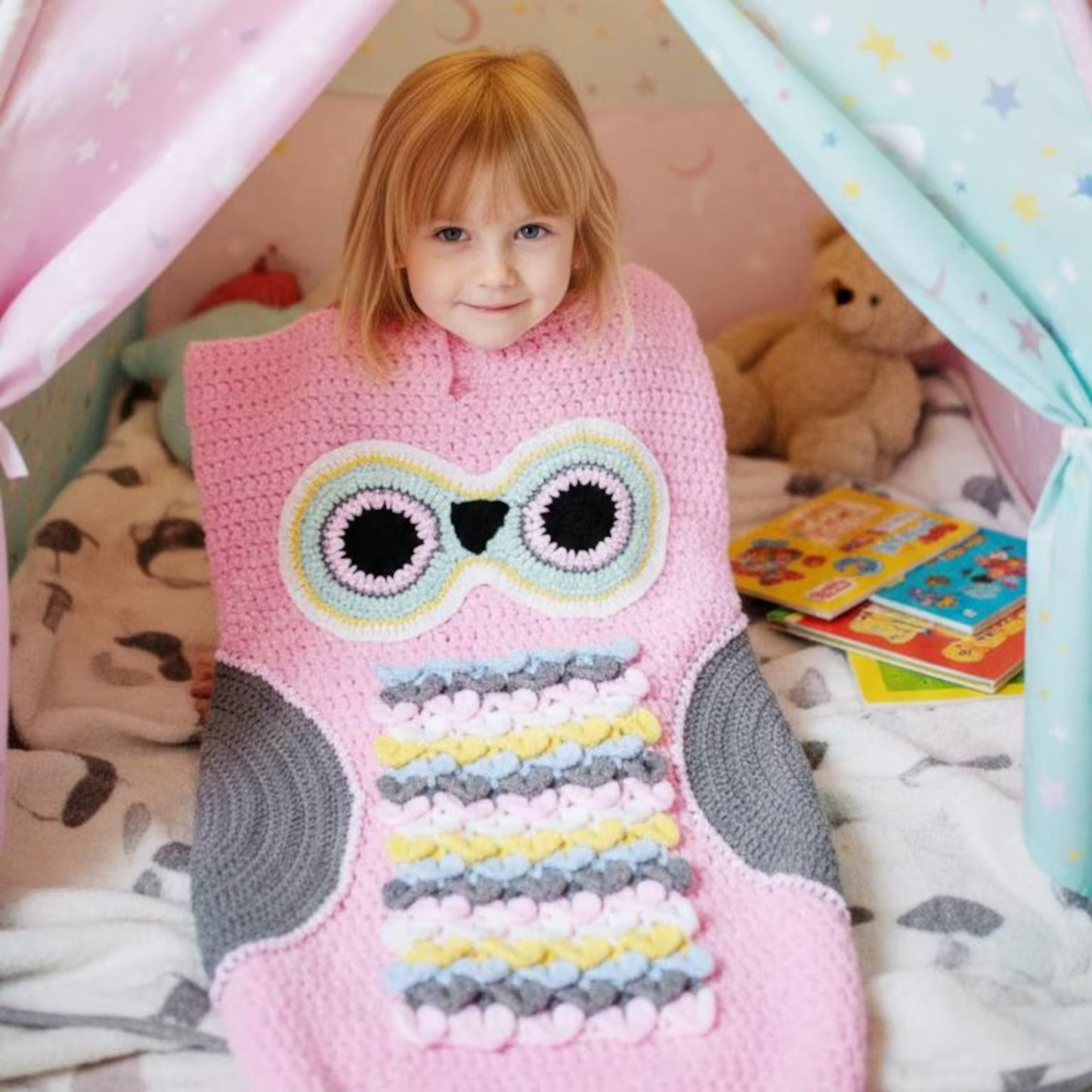 Nightwatch Nest Wrap Crochet Pattern