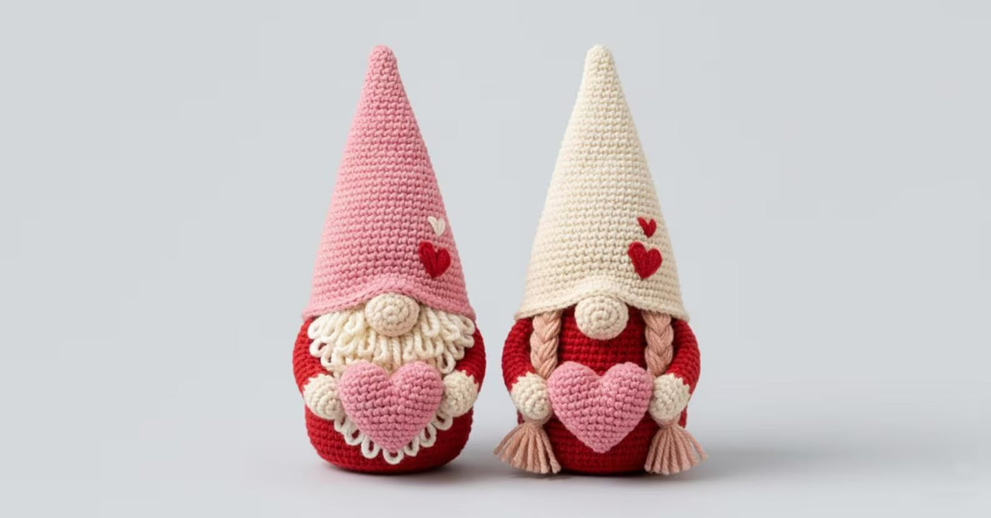 Whimsical Garden Figure Amigurumi Crochet Pattern