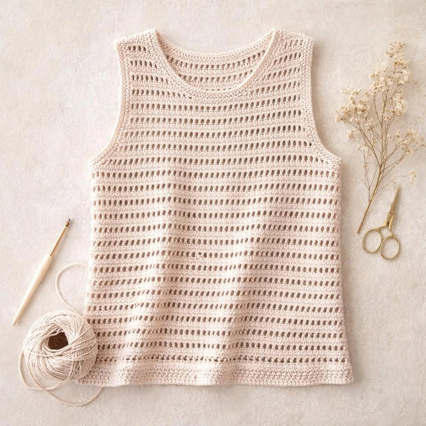 Emira Tank Top Crochet Pattern