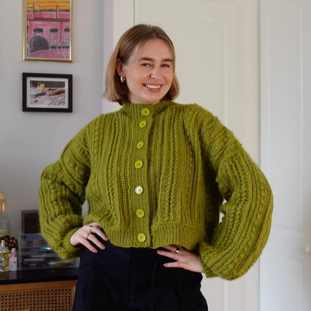 Textured Everyday Cardigan Crochet Pattern