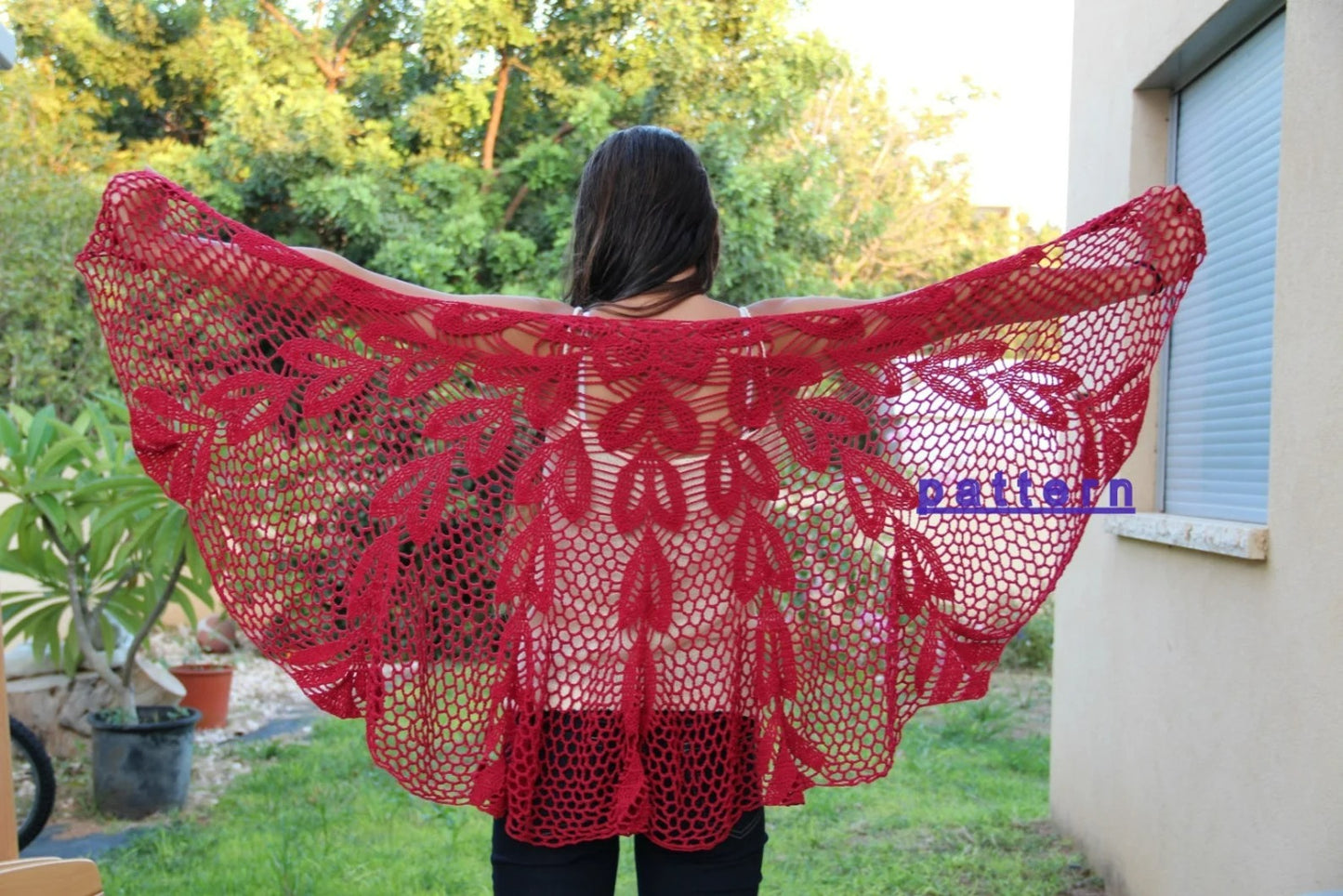 Breezy Coastal Wrap Layer Crochet Pattern