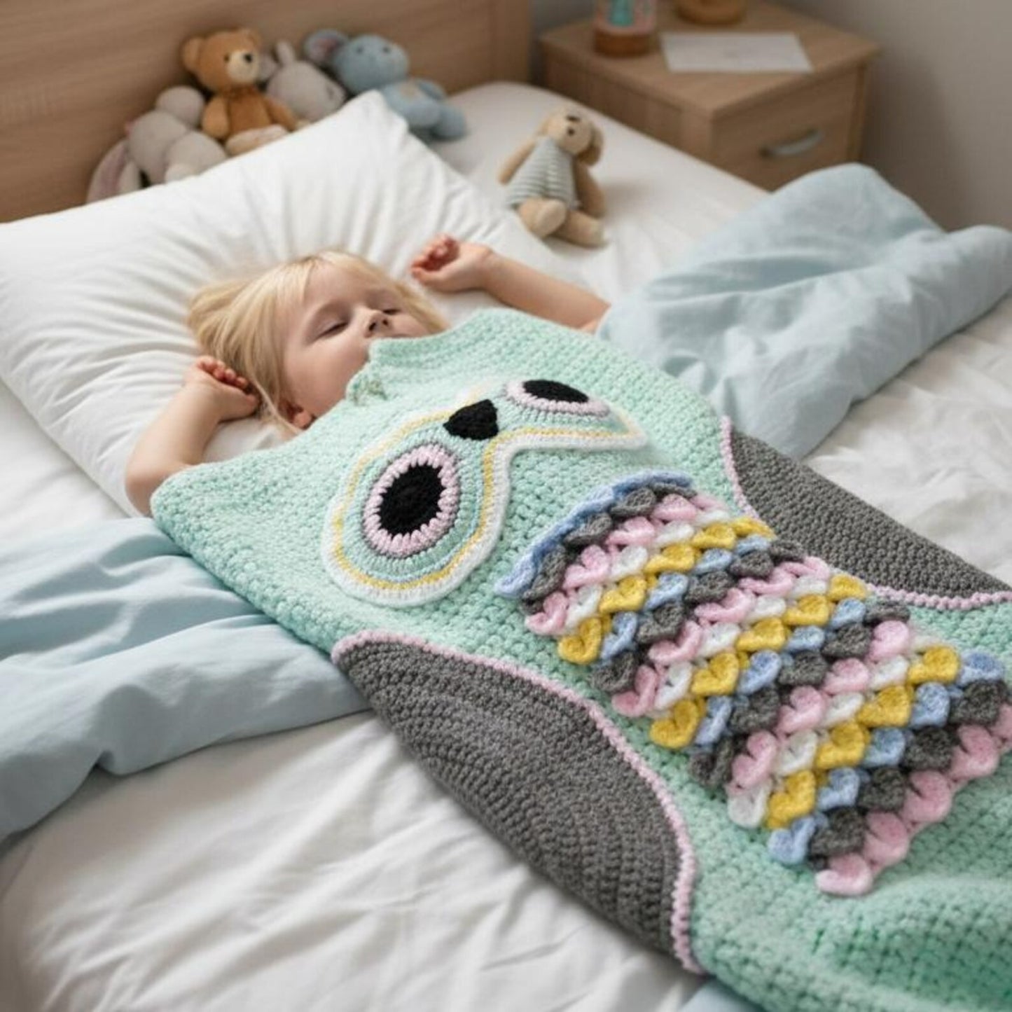 Nightwatch Nest Wrap Crochet Pattern