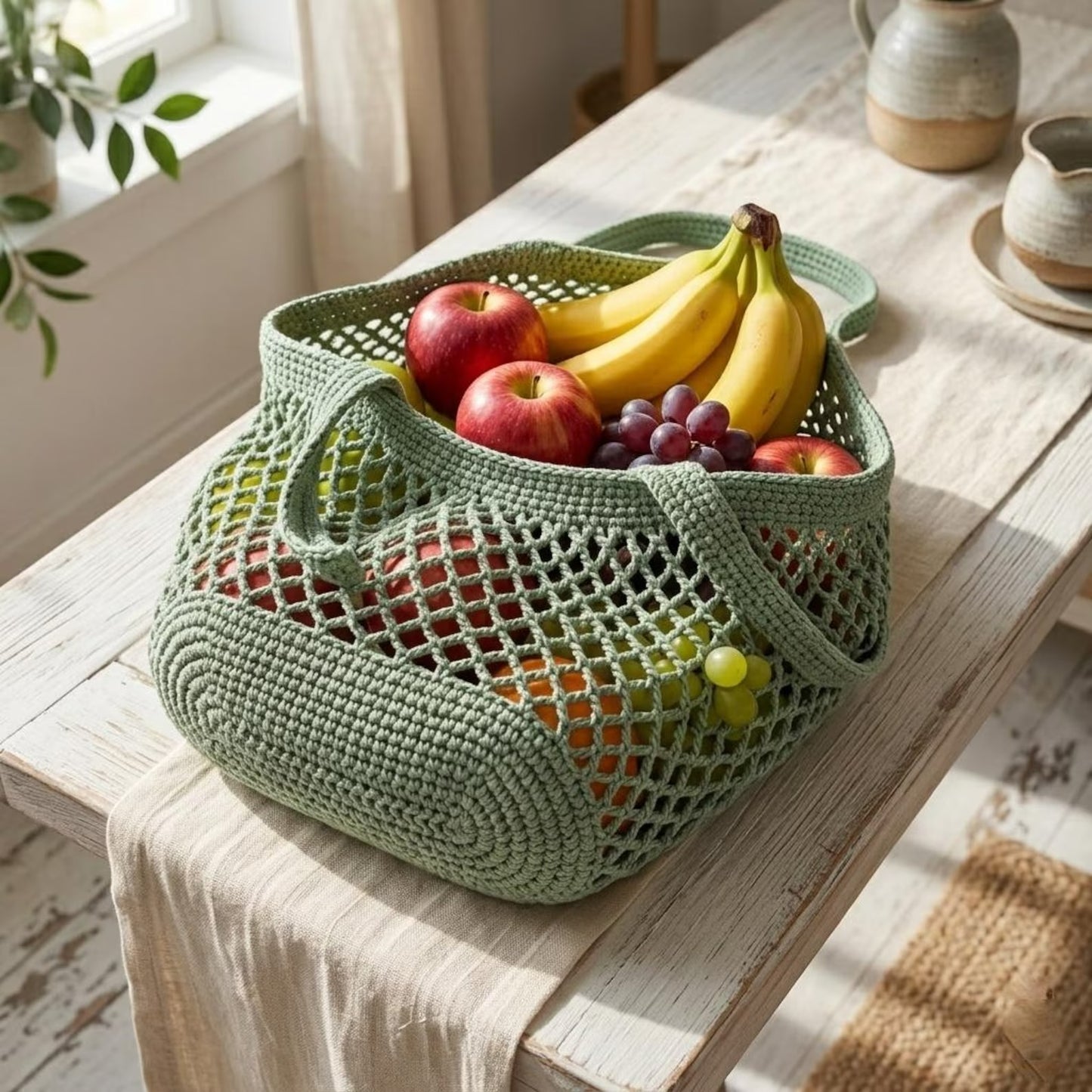 Market Lane Tote Crochet Pattern