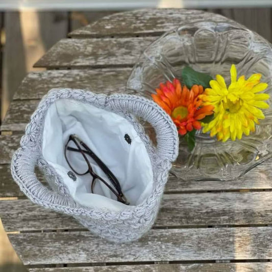 Textured Mini Pocket Bag Easy Crochet Pattern