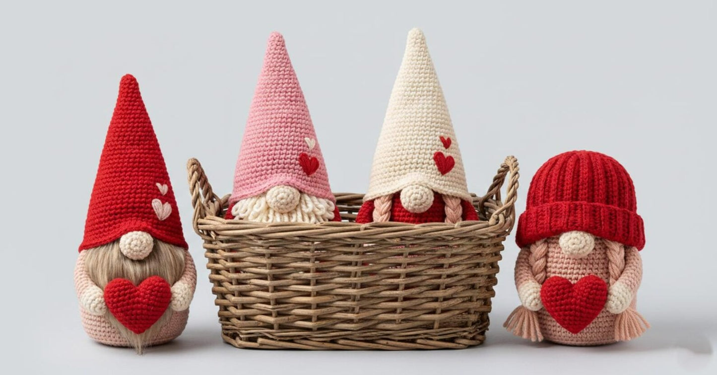 Whimsical Garden Figure Amigurumi Crochet Pattern