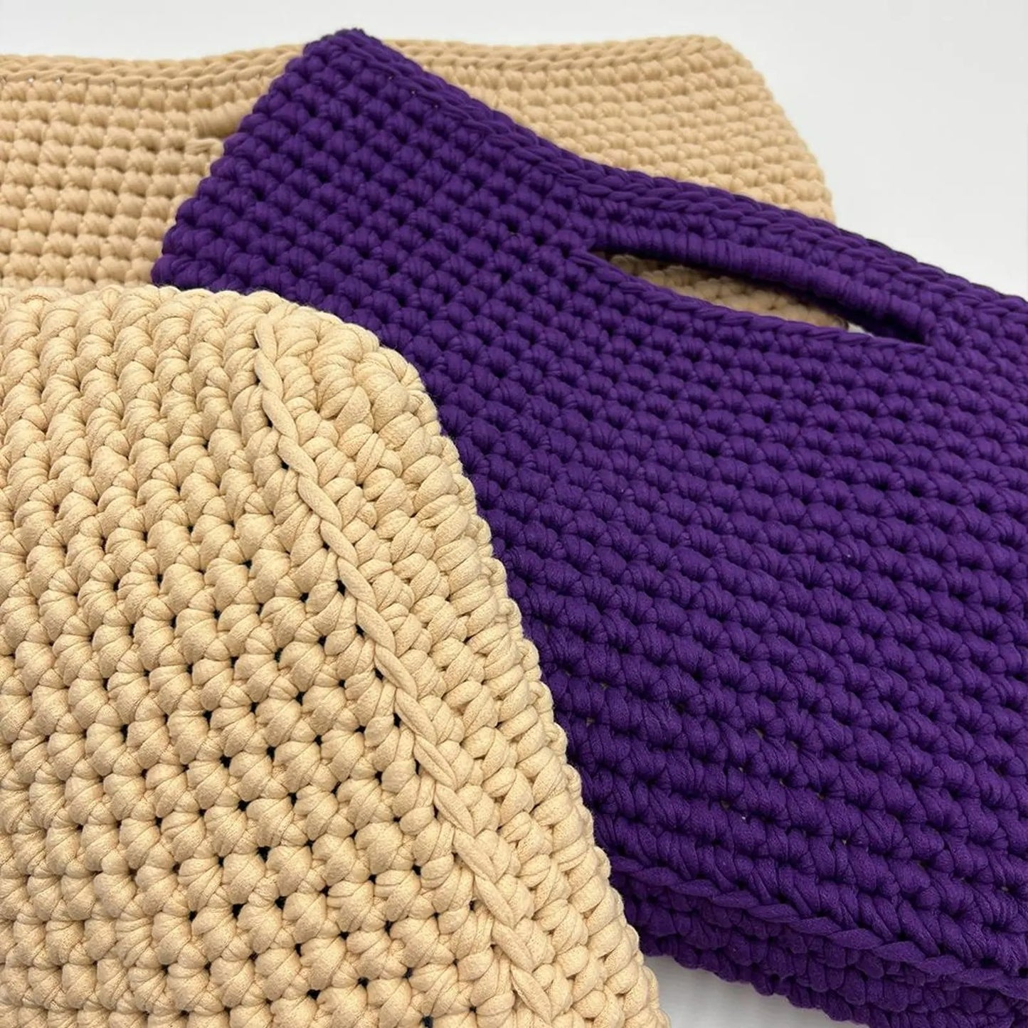 Multisize Trendy Clutch Hand Bag Crochet Pattern