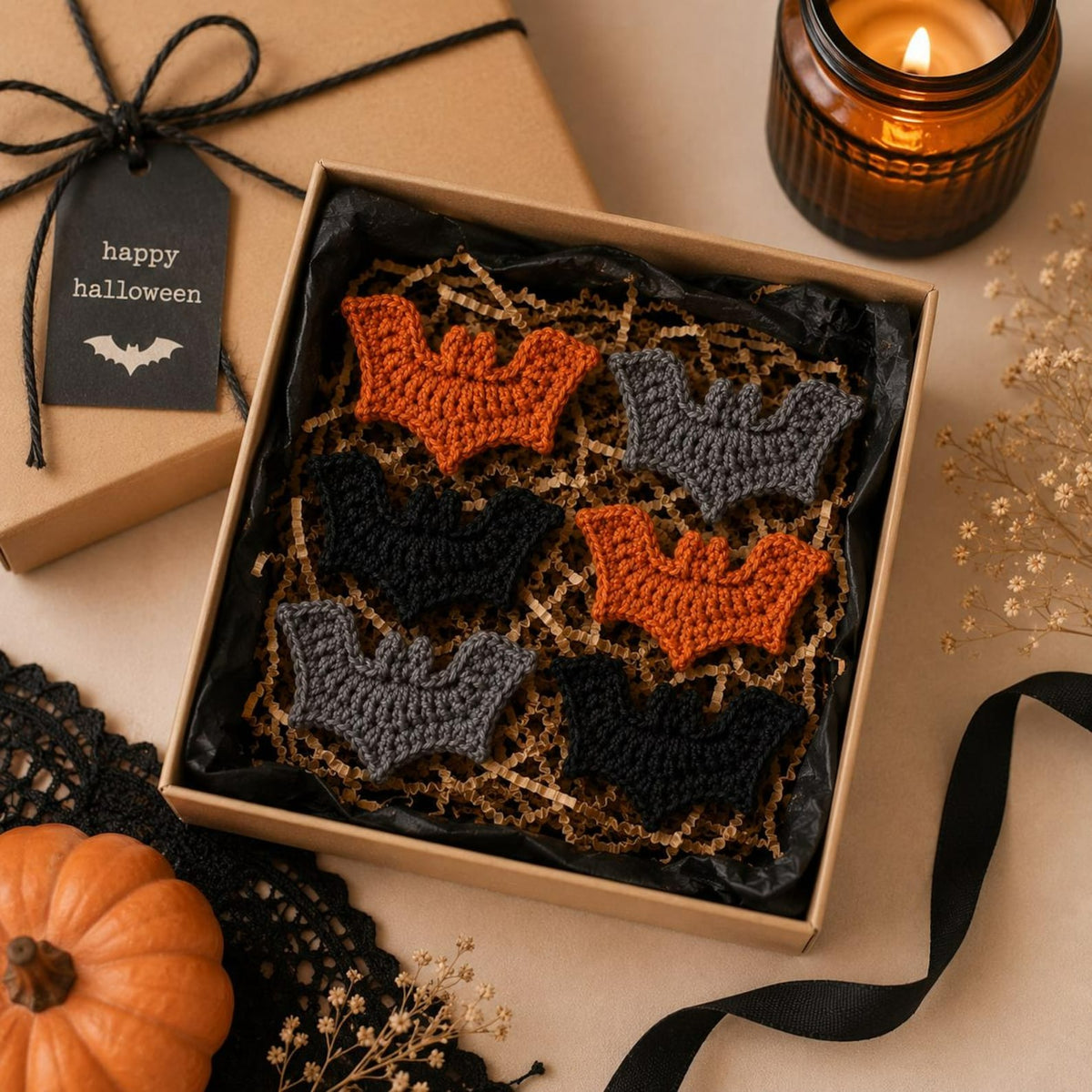 Night Flyer Bat Amigurumi Crochet Pattern