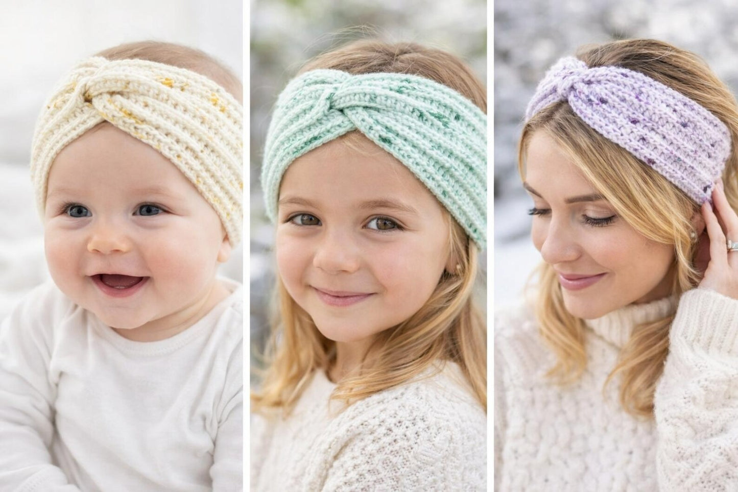 Twisted Comfort Hair Band Crochet Pattern