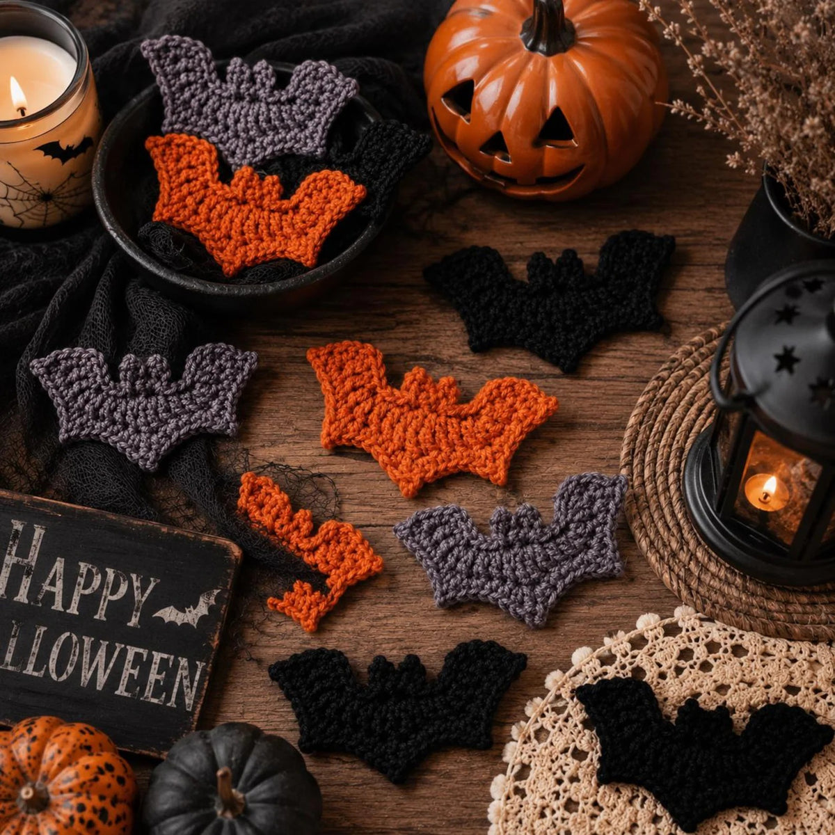 Night Flyer Bat Amigurumi Crochet Pattern