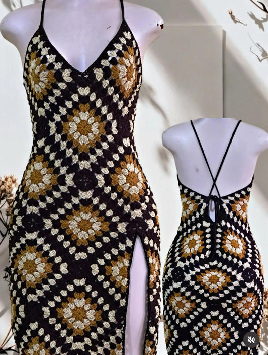 Patchwork Evening Slip Crochet Pattern