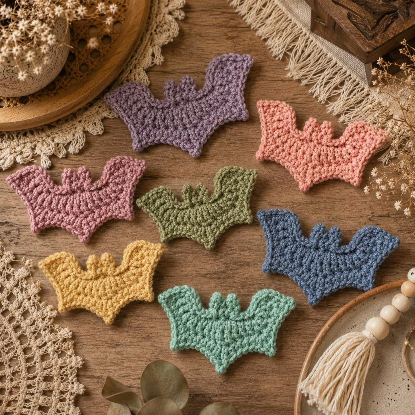 Night Flyer Bat Amigurumi Crochet Pattern