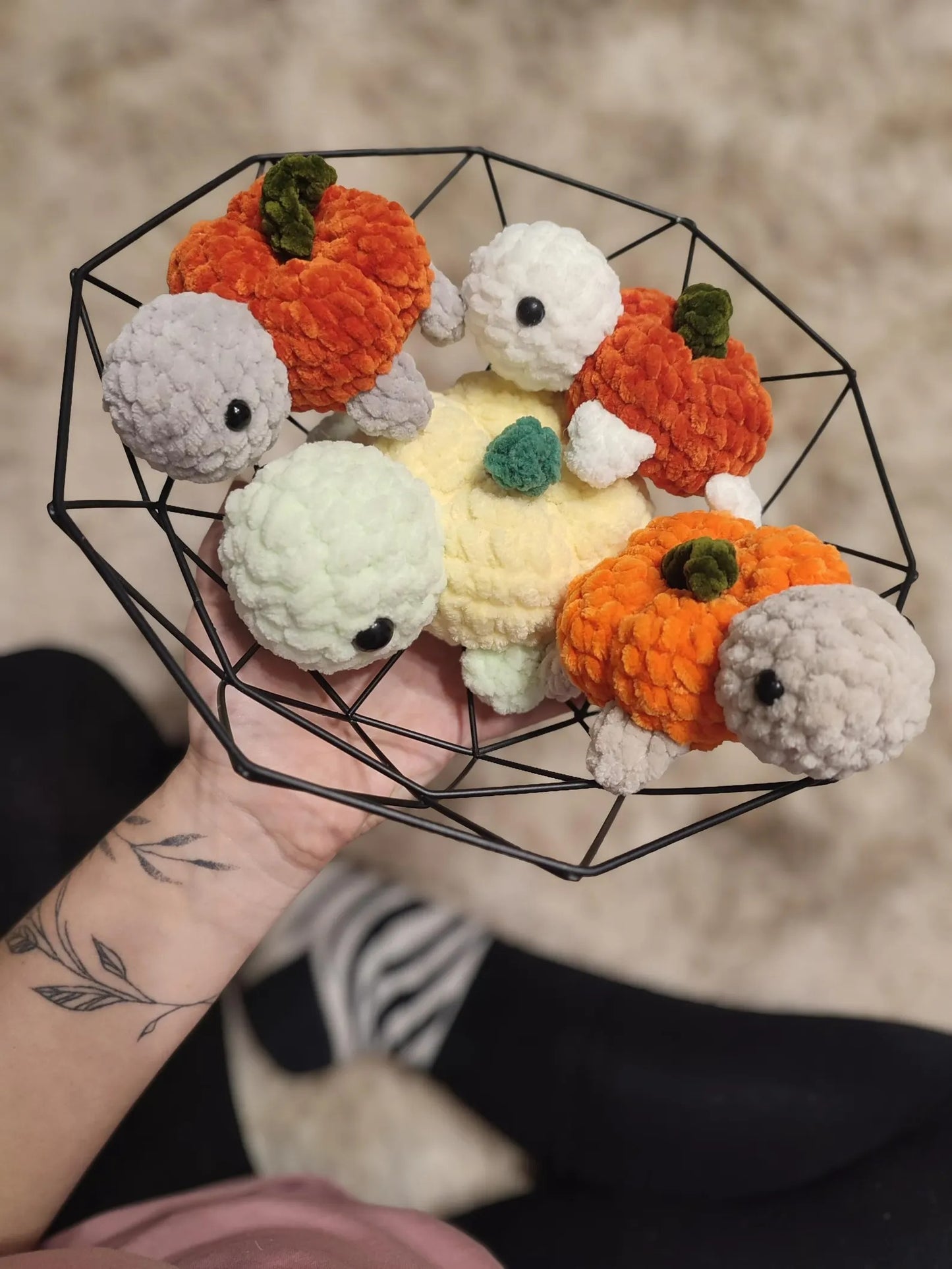 Harvest Shell Tortoise Amigurumi Crochet Pattern