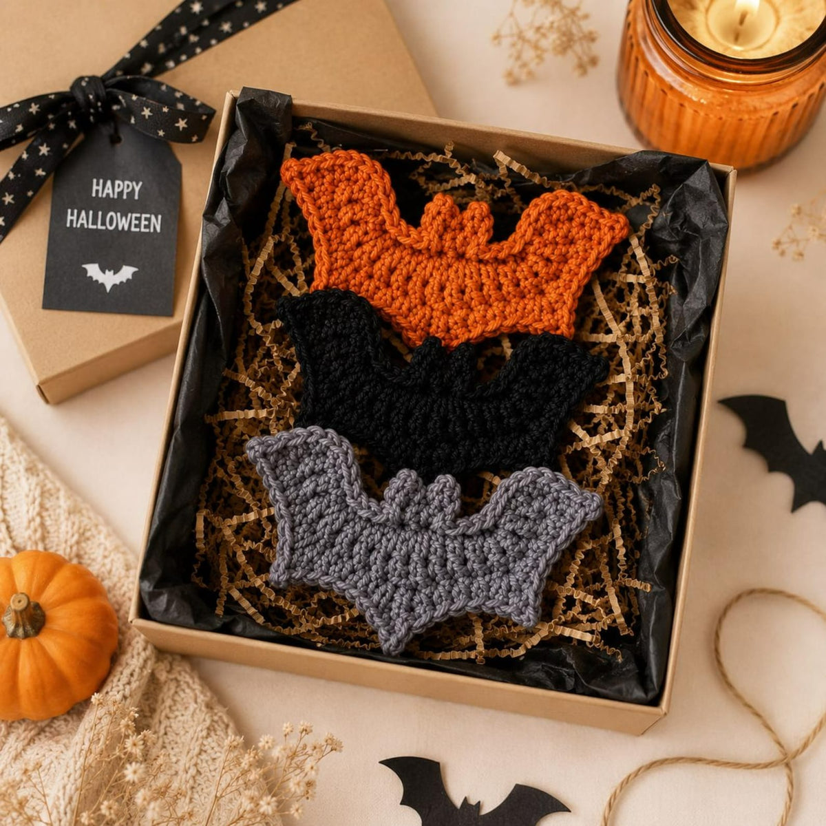 Night Flyer Bat Amigurumi Crochet Pattern