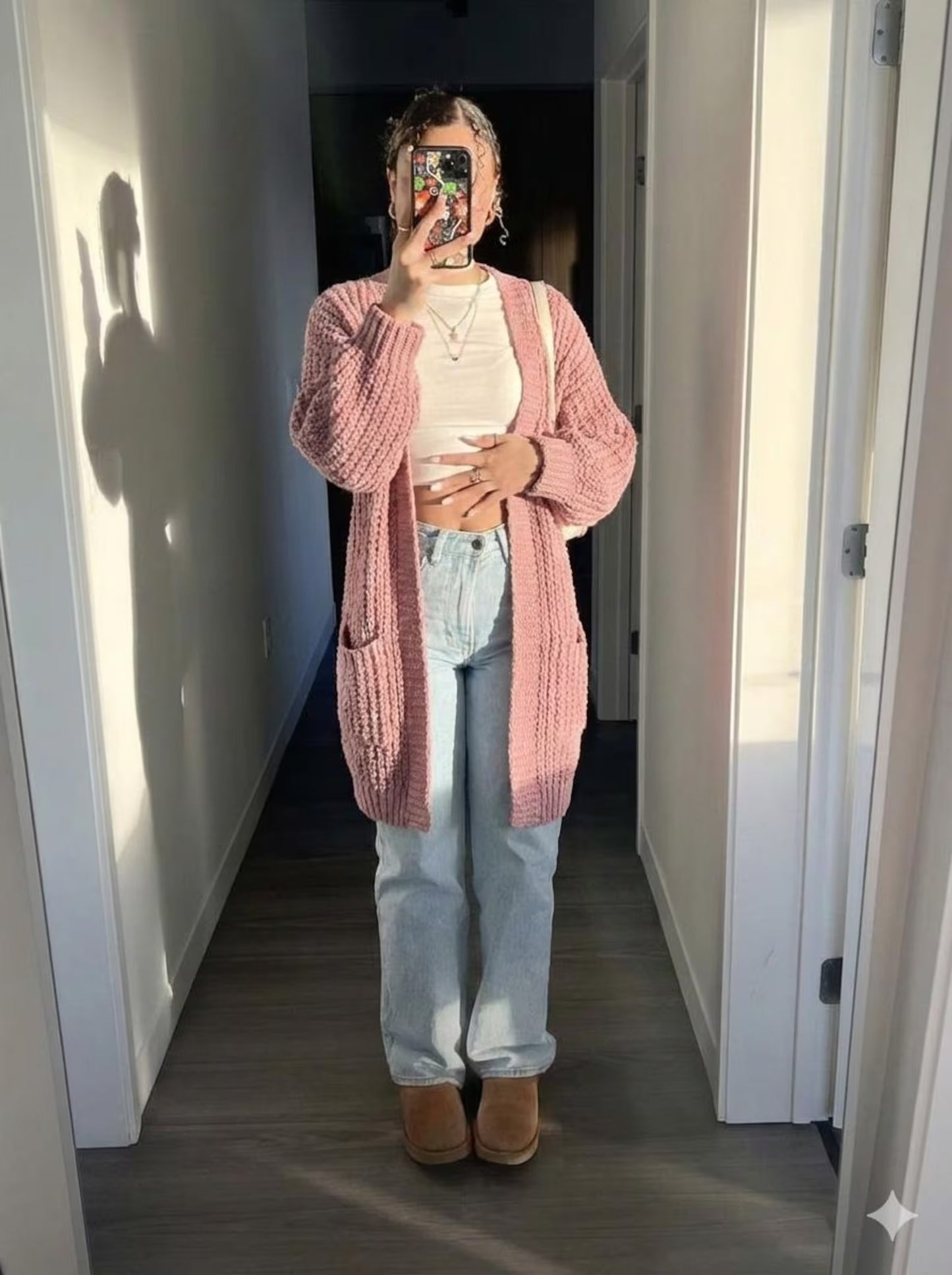 Cozy Everyday Utility Cardigan Crochet Pattern