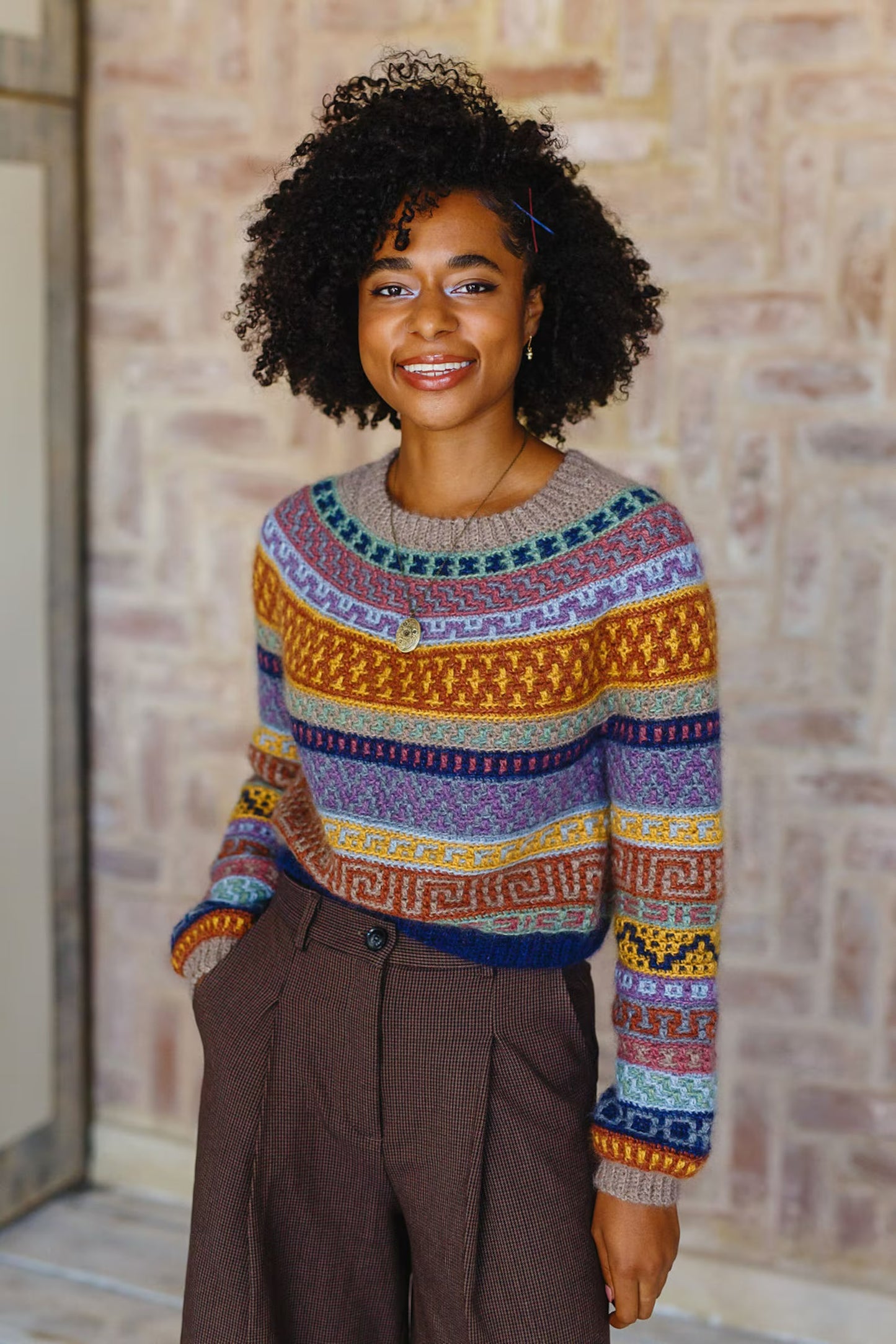 Geometric Echo Wearable Crochet Pattern