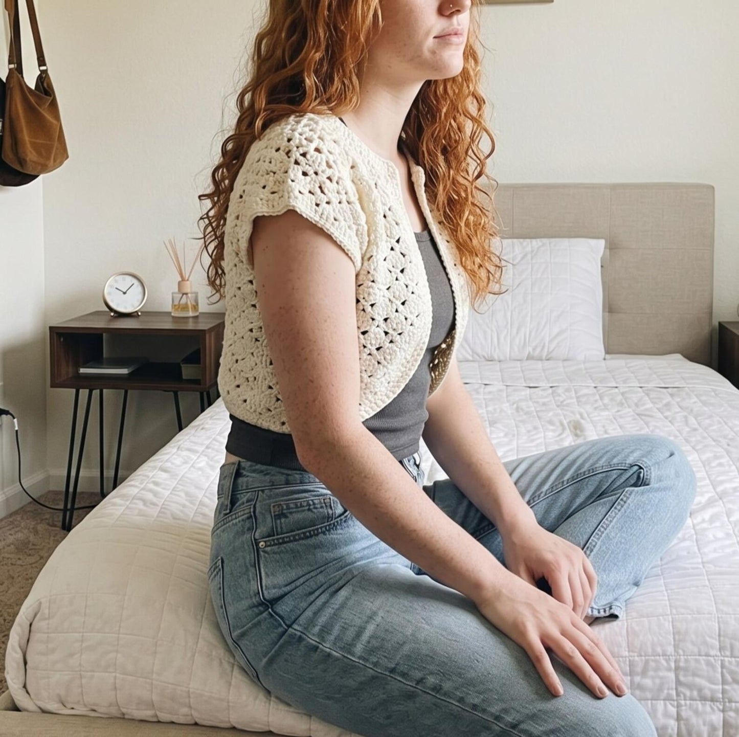 Seashell Summer Blouse Crochet Pattern