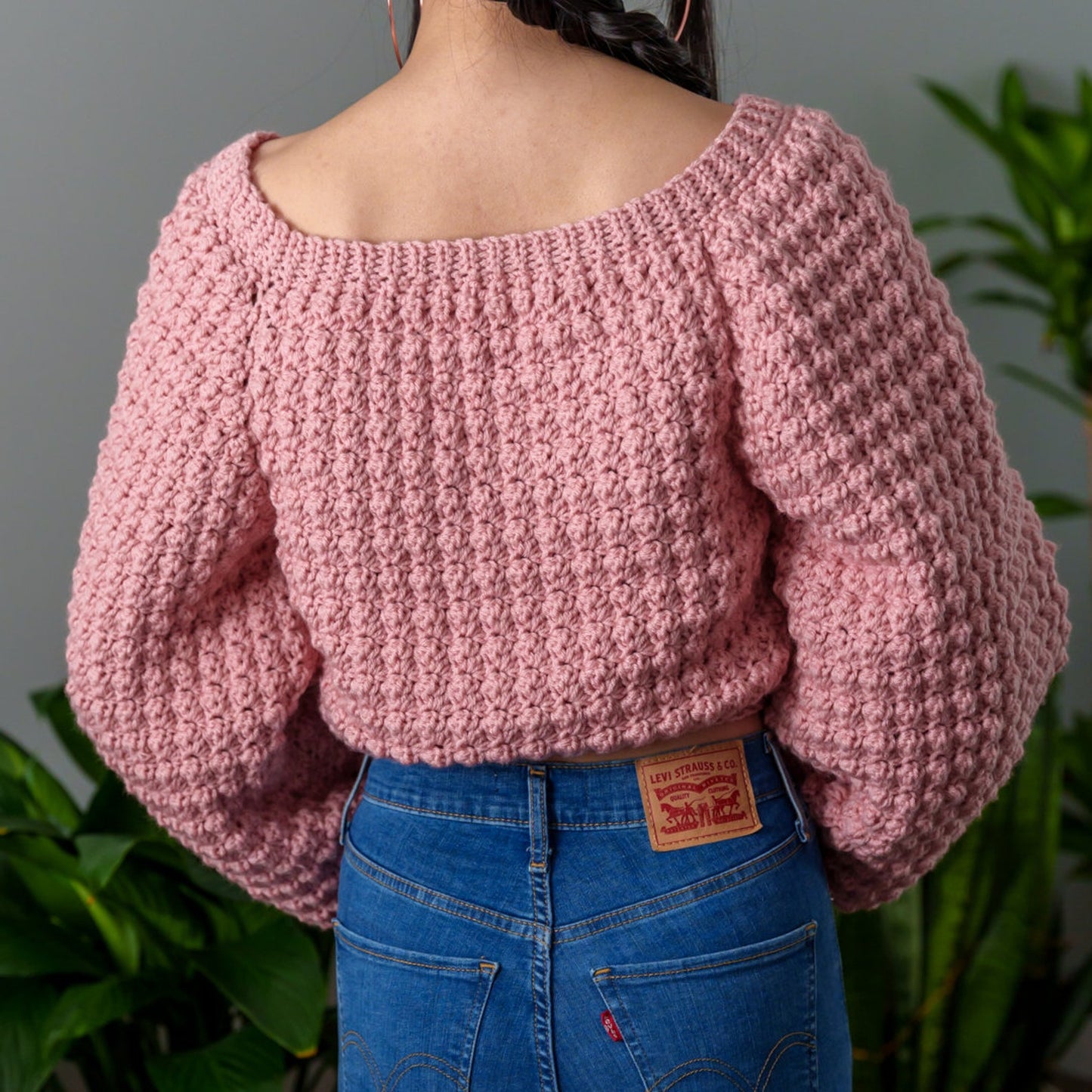 Puffy Sculpted Pullover Crochet Pattern