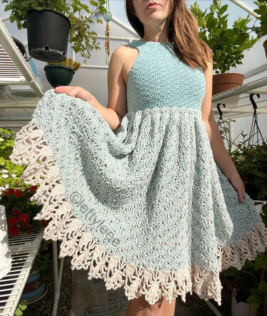Classic Casual Dress Crochet Pattern