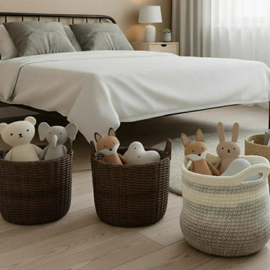 Sturdy Home Storage Basket Crochet Pattern
