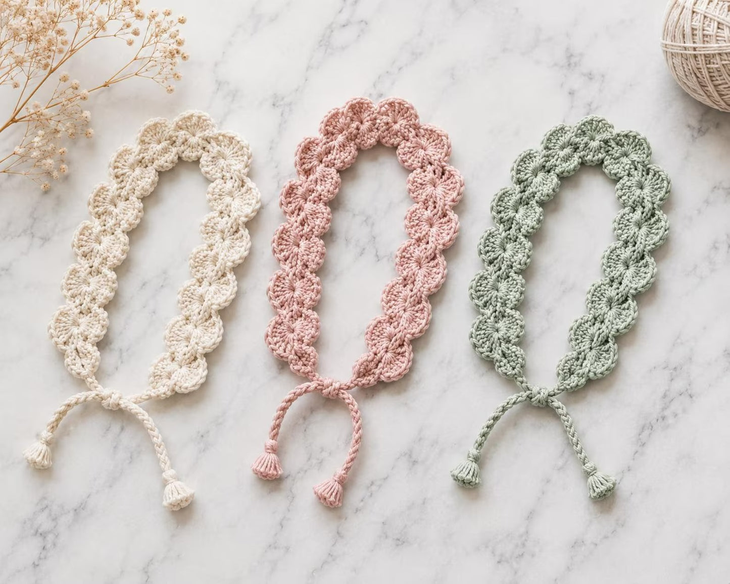 Fashionable Trendy Headband Crochet Pattern