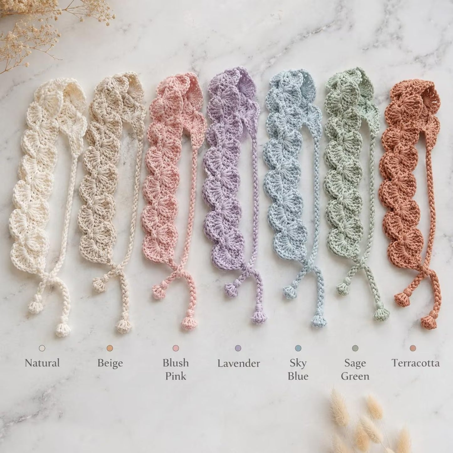 Fashionable Trendy Headband Crochet Pattern