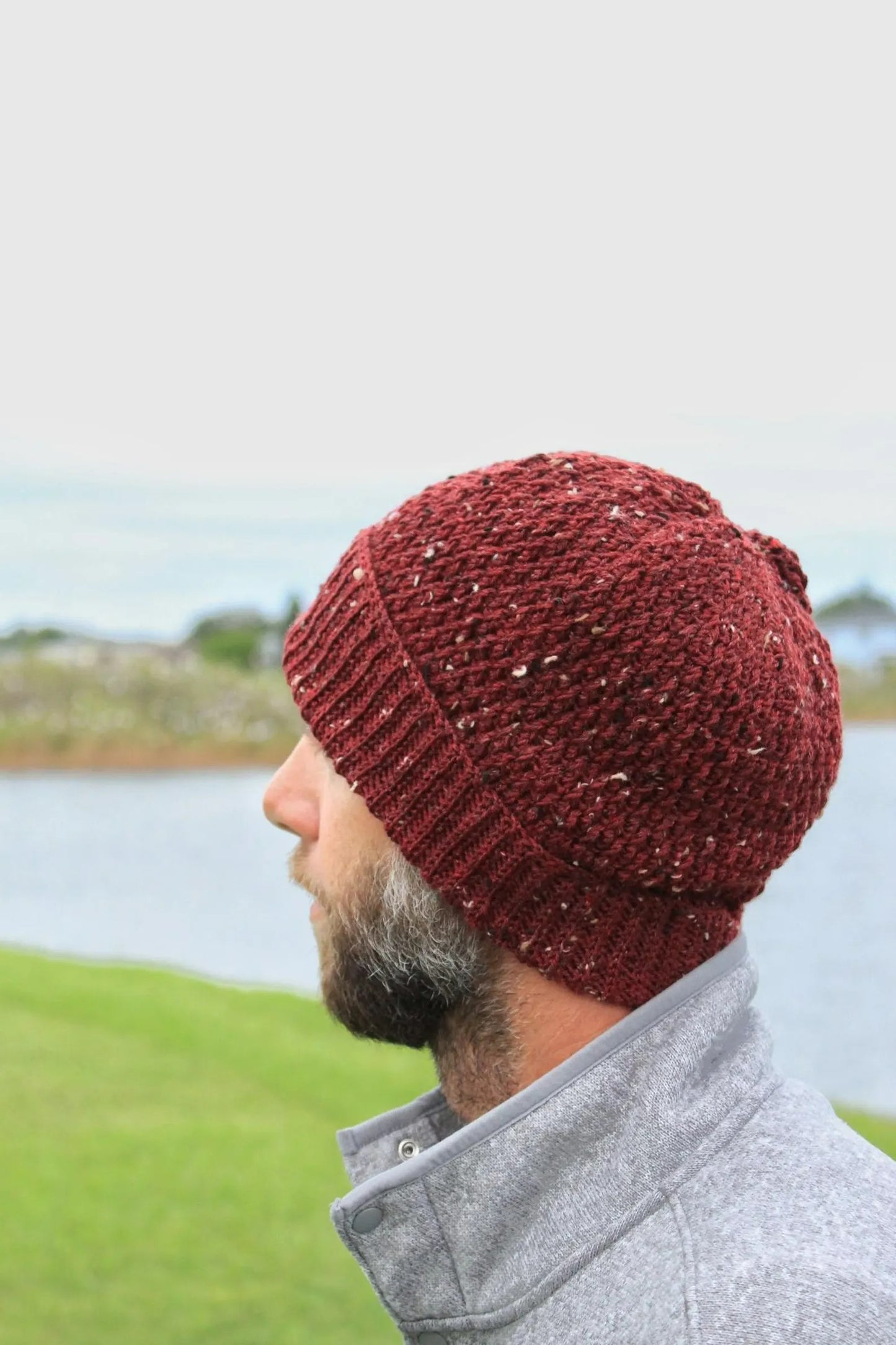 Everyday Ribbed Winter Cap Crochet Pattern
