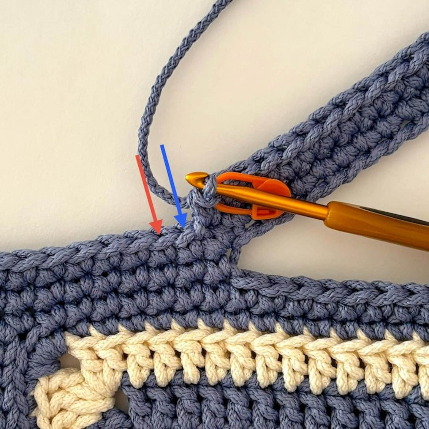 Classic Patchwork Carry Tote Crochet Pattern