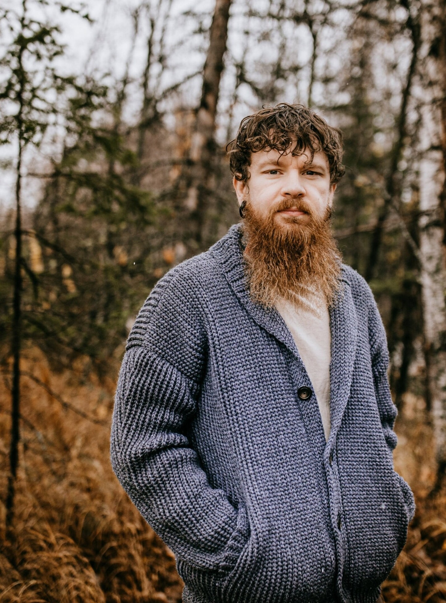 Refined Gentleman Lapel Cardigan Crochet Pattern