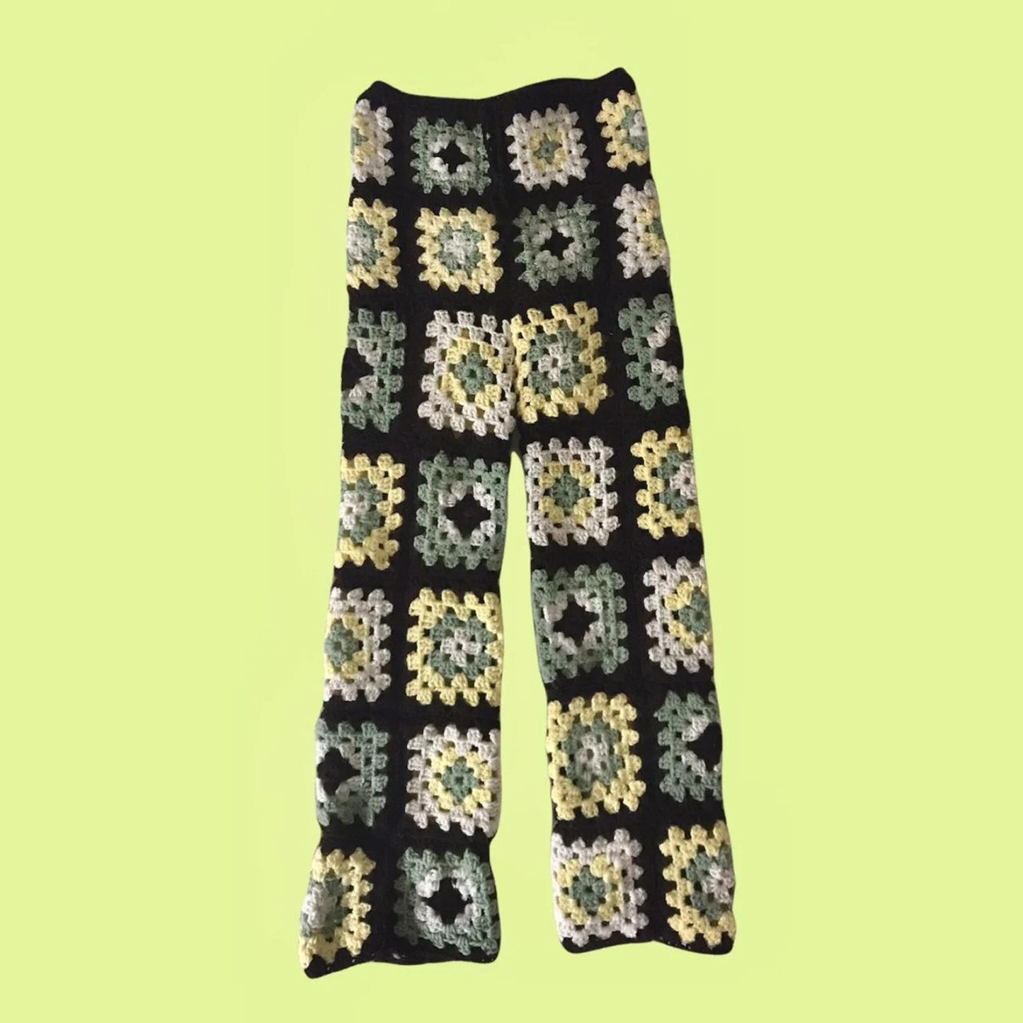 Bohemian Patchwork Trousers Crochet Pattern