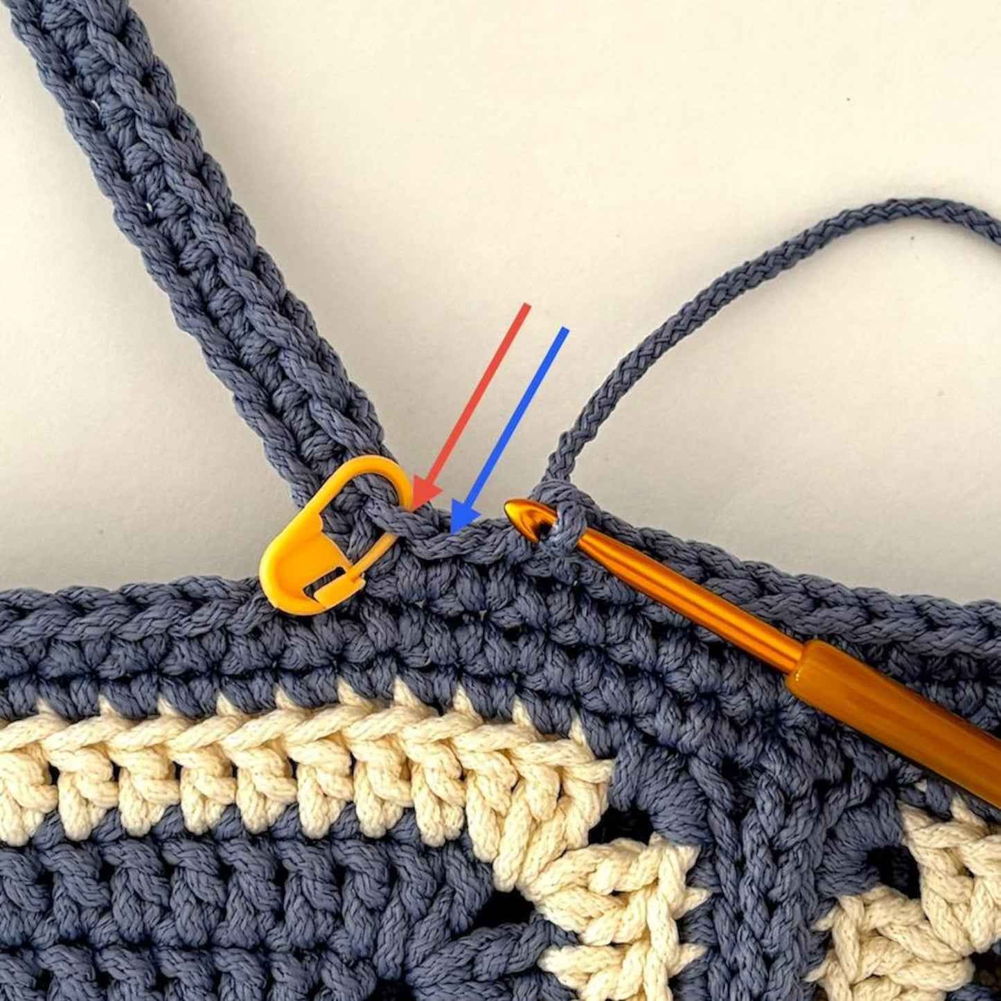 Classic Patchwork Carry Tote Crochet Pattern